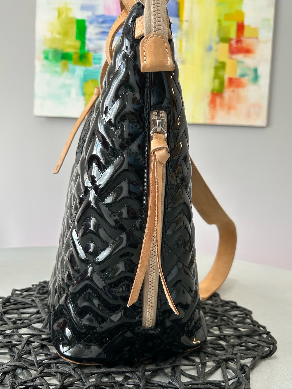 Consuela Inked Quilted Sling + Pouch - Picture 4 of 16
